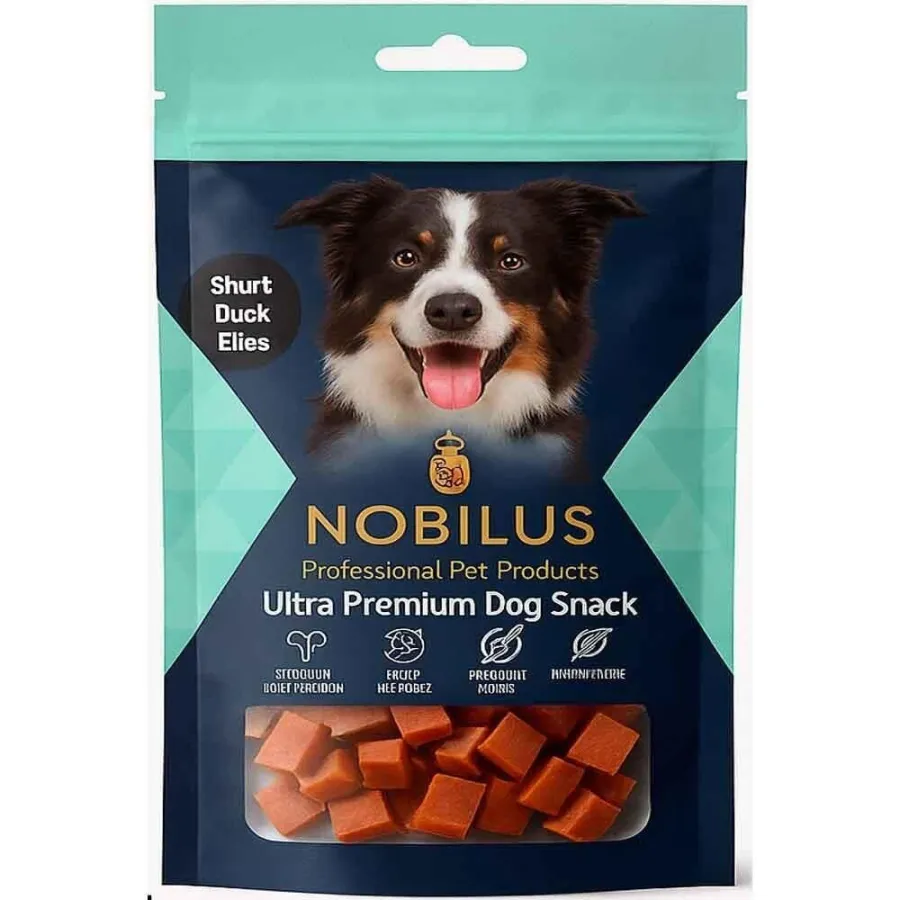 Nobilus Köpek Ödül Maması Ördekli Küpler 80 Gr
