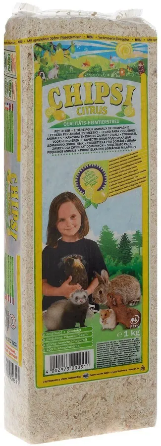 Chipsi Limonlu Kemirgen Talaşı 15 LT