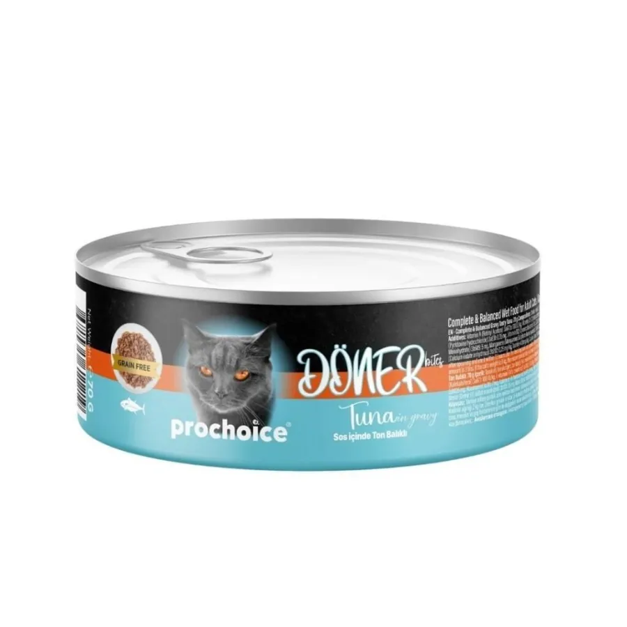 Prochoice Döner Bites Ton Balık Yetişkin Kedi Konservesi 70 GR