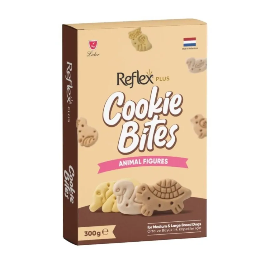 Reflex Plus Animal Figures Orta ve Büyük Irk Yetişkin Köpek Ödül Maması 300 gr