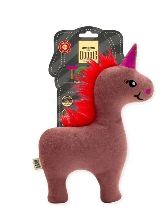 Doggie Köpek Oyuncağı Peluş Unicorn 20Cm