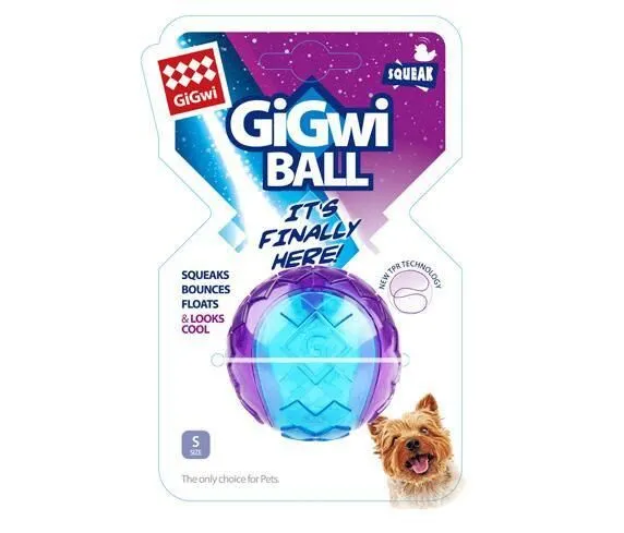 Gigwi 6295 Gigwi Ball Sert Top 5 cm Köpek Oyun.
