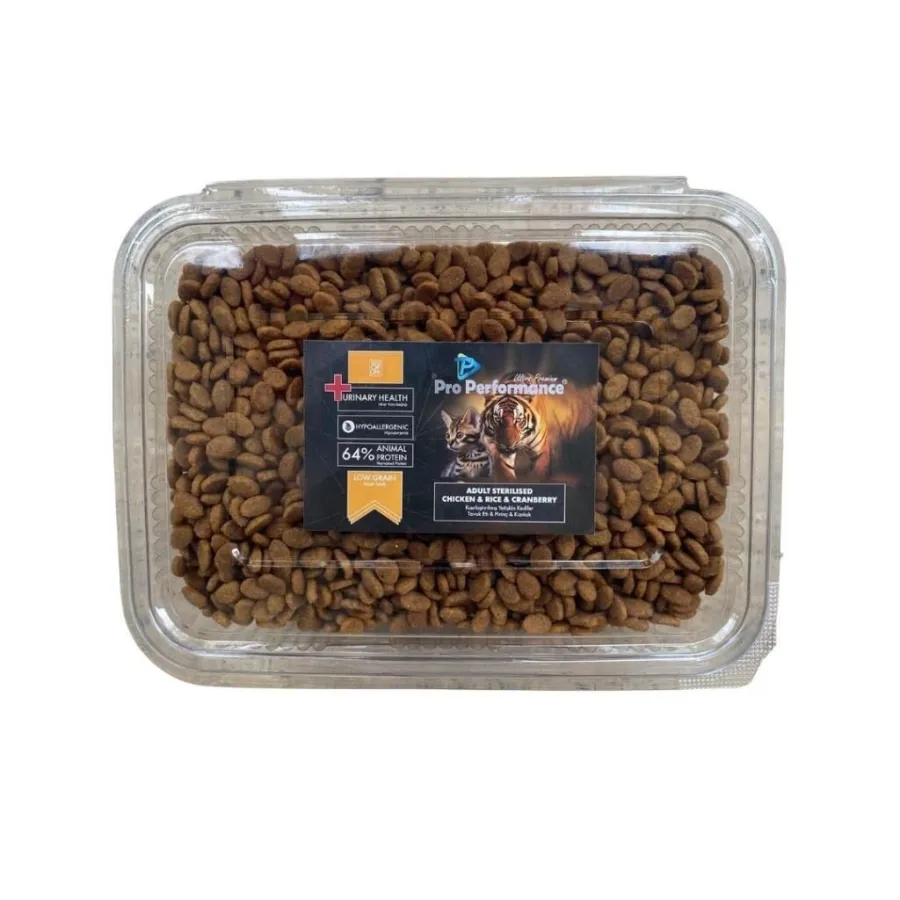 Pro Performance Kısırlaştırılmış Tavuklu Kedi Maması 1 Kg (Açık Mama)