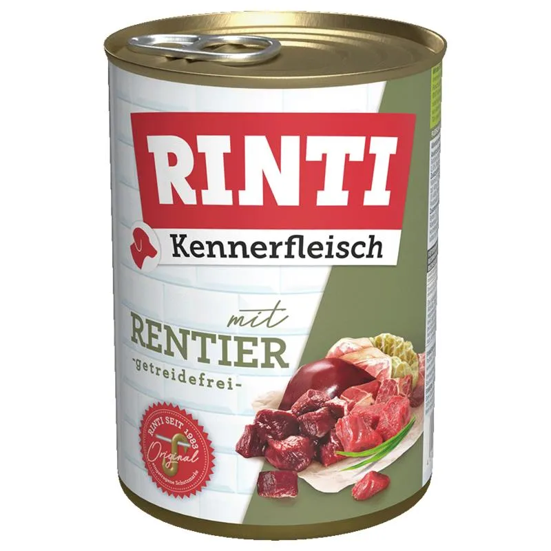 Rinti Geyikli Yetişkin Köpek Konservesi 400 Gr