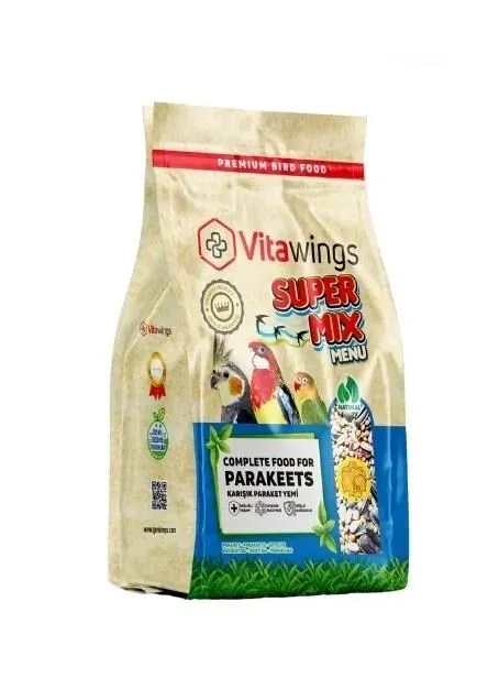 Vitawings Paraket Yemi 800 Gr (Ballı)