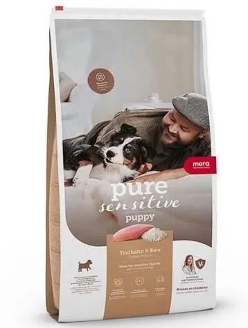 Mera Pure Sensitive Puppy Hindili Pirinçli Yavru Köpek Maması 4 Kg