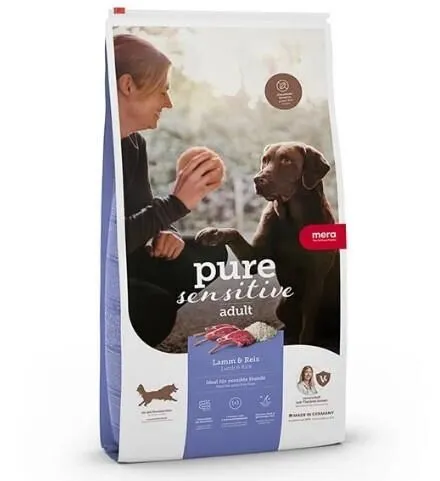 Mera Pure Sensitive Lamb Rice Kuzulu Köpek Maması 12,5 Kg