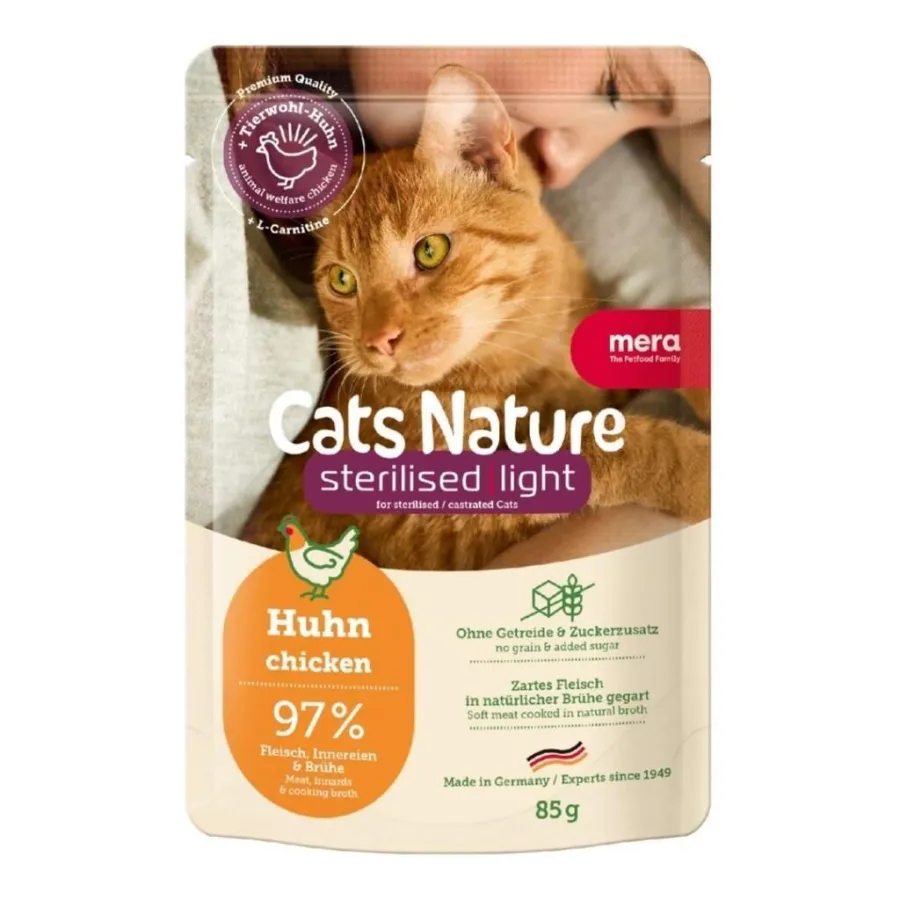 Mera Sterilized Tavuklu Kısır Kedi Yaş Maması 85 Gr