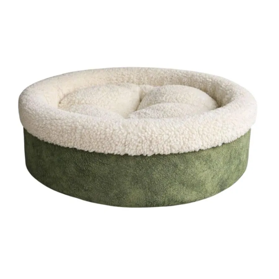 Petpretty Spesiyal Simit Yatak 46 Cm Haki