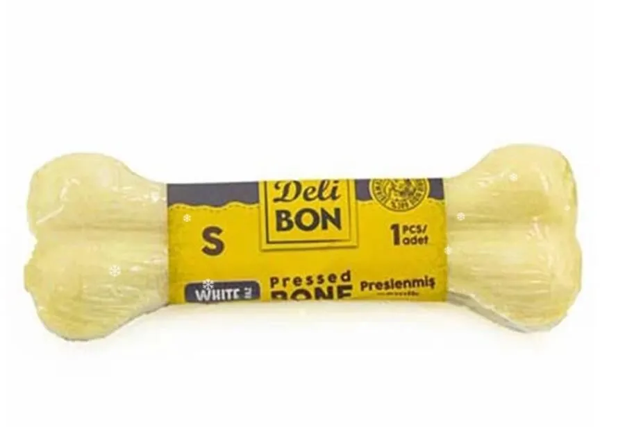 Delibon Deri Pres Kemik 12 Cm S Boy Vakumlu Beyaz