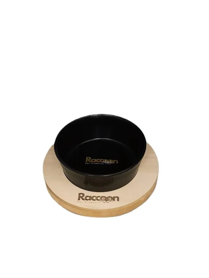 Raccoon Zeus Tek Tablalı Siyah 13 Cm