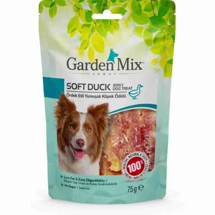 Gardenmix Ördek Etli Yumuşak Köpek Ödülü 75 Gr