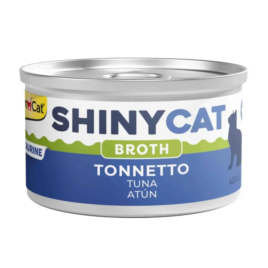 Gimcat Shinycat Broth Ton Balıklı Kedi Konservesi 70 gr