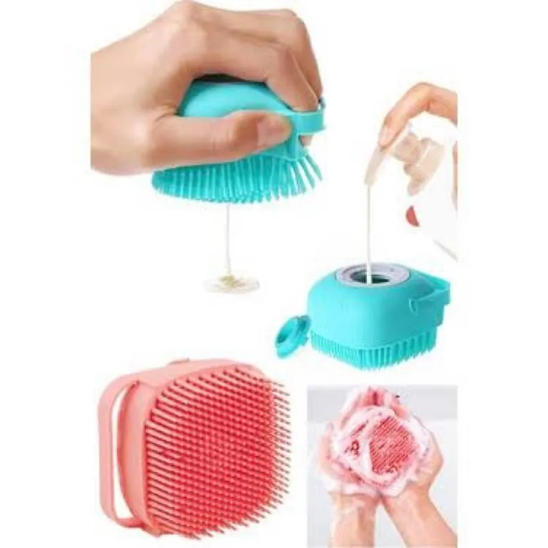 Hazneli Banyo Fırçası (Renkli)