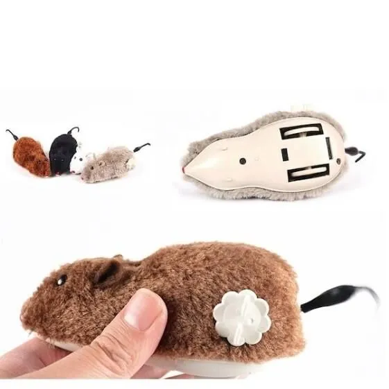 Kurmalı Kedi Fare Oyuncağı