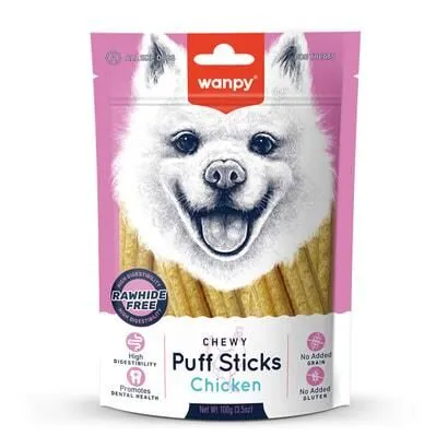 Wanpy Tahılsız Tavuklu Köpek Çiğneme Ödülü 100 Gr