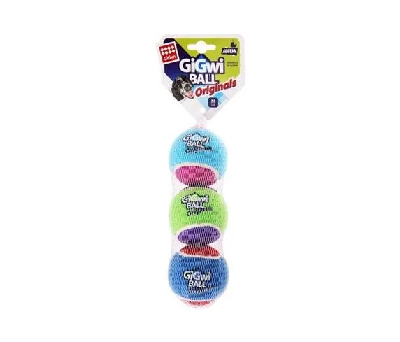 Gigwi Ball Tenis Topu 3'lü 6 Cm Köpek Oyuncağı