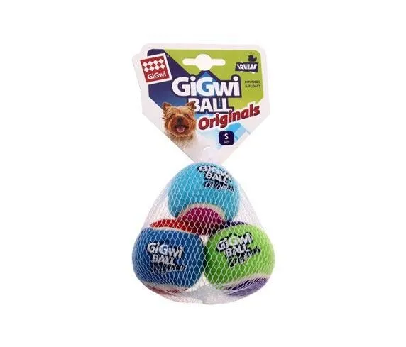 Gigwi Ball Tenis Topu 3'lü 5 Cm Köpek Oyuncağı