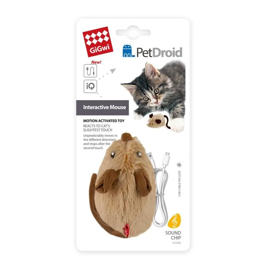 Gigwi 7540 Hareket Sensörlü Etkileşimli Fare Kedi Oyuncağı
