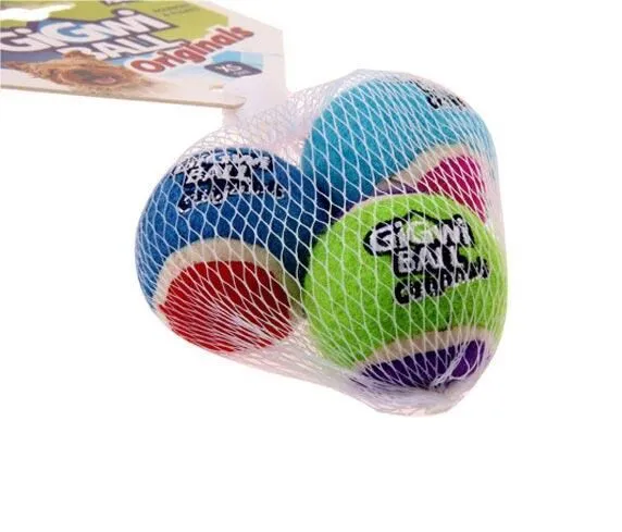 Gigwi 6120 Gigwi Ball Tenis Topu 3'Lü 4 Cm Köpek Oyun.