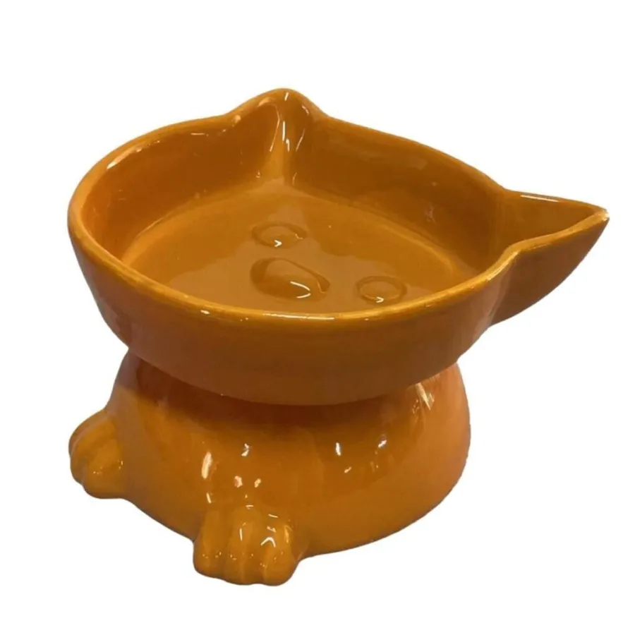 Ayakli Kedi Kafa No:5 Turuncu