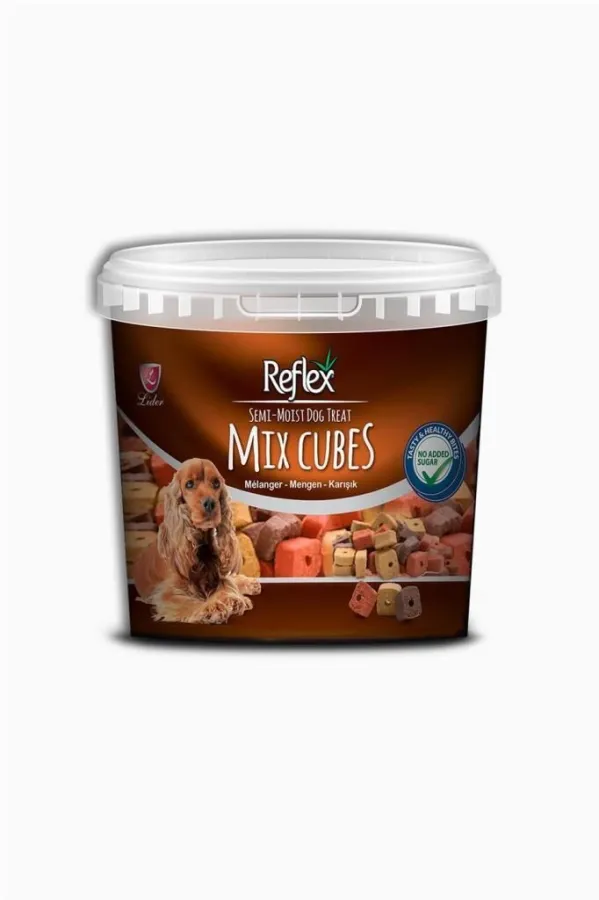 Reflex Semi-Moist Mix Küp Köpek Ödül Maması 500 gr