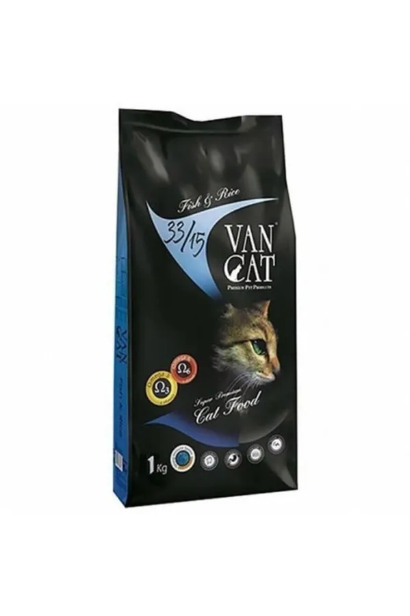 VanCat Balıklı Yetişkin Kedi Maması 1 Kg