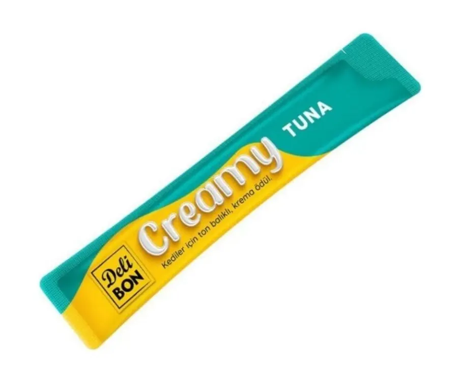 Delibon Creamy Ton Balıklı Sıvı Kedi Ödül Maması 15gr