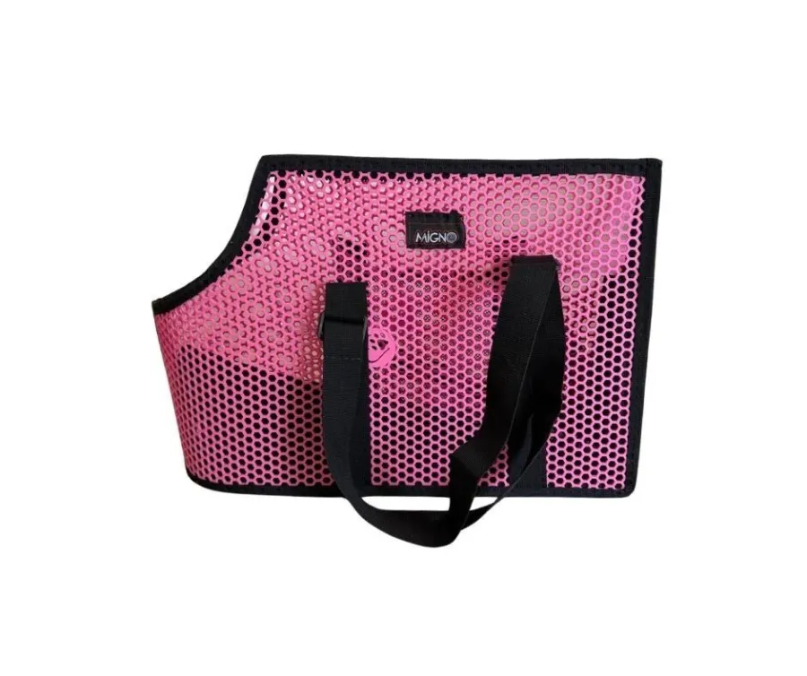 Migno Plaj Modeli Kedi Köpek Taşıma Çantası - Pembe