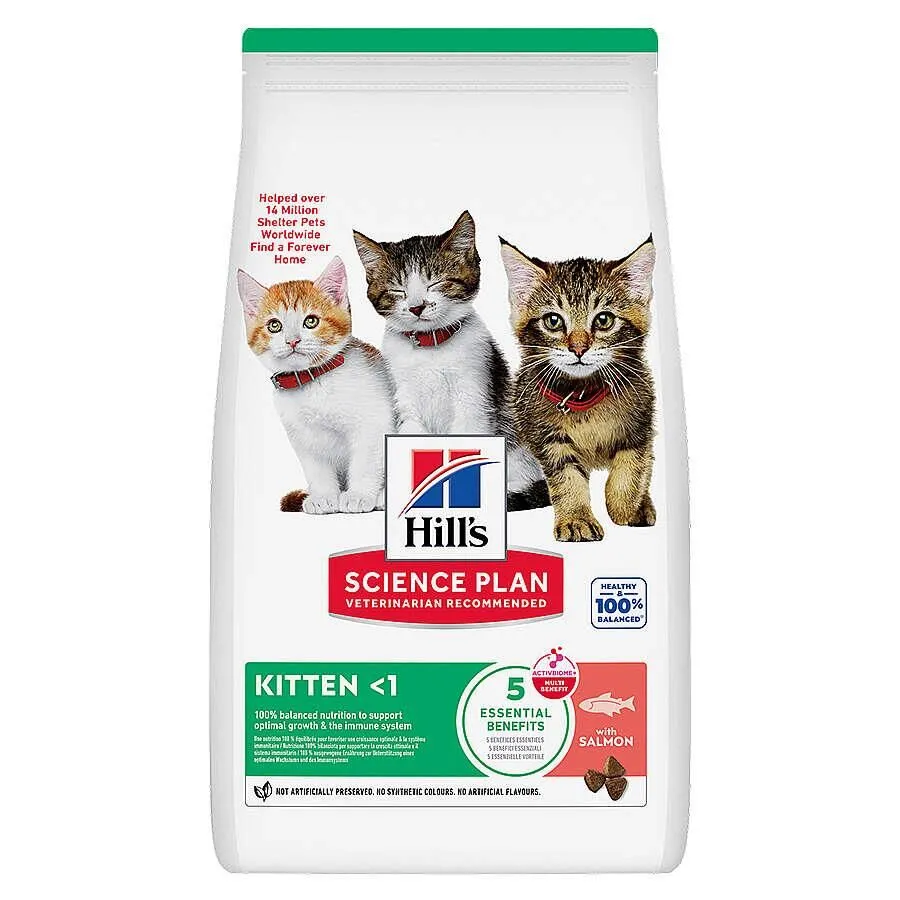 Hills Science Plan Somonlu Yavru Kedi Maması 1.5 Kg