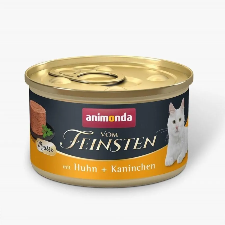 Animonda Vom Feinsten Tavuklu ve Tavşanlı Yetişkin Kedi Konservesi 85g