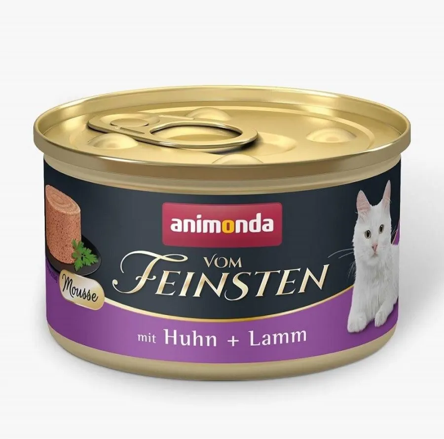 Animonda Vom Feinsten Tavuklu ve Kuzulu Yetişkin Kedi Konservesi 85 gr
