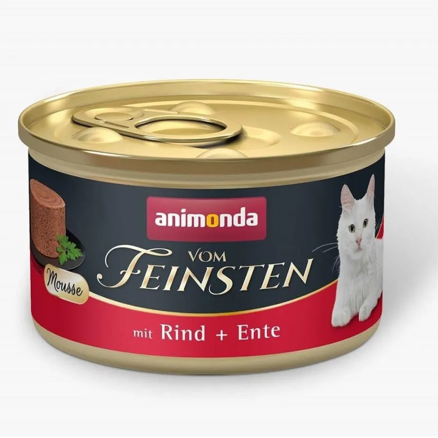 Animonda Vom Feinsten Sığırlı ve Ördekli Yetişkin Kedi Konservesi 85 gr