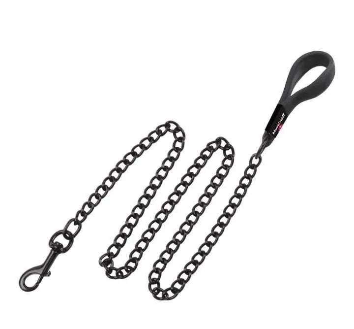 Nunbell Yumuşak Tutmalı Zincir Köpek Gezdirme Tasması 3 Mm - 120 Cm