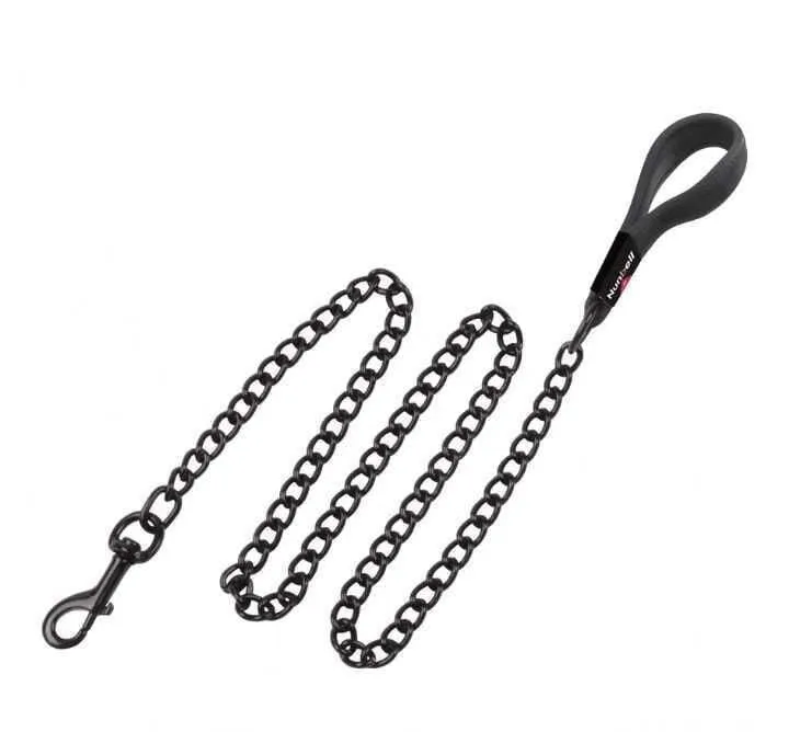 Nunbell Yumuşak Tutmalı Zincir Köpek Gezdirme Tasması 3,5 Mm - 120 Cm