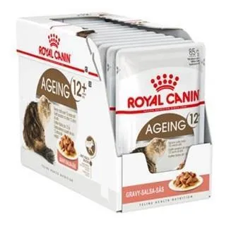 Royal Canin Gravy Ageing +12 Kedi Maması 85 Gr 12 Adet