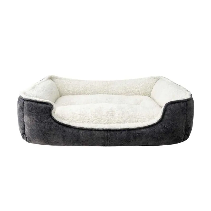 Pet Pretty Pofuduk Yatak Gri 60x45x15 Cm