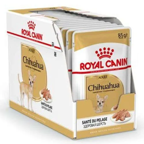 CHIHUAHUA YETİŞKİN KÖPEK YAŞ MAMA 85G 12 Adet