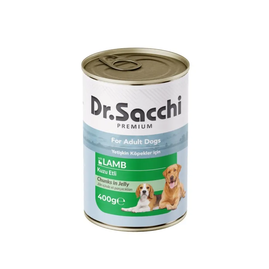 Dr. Sacchi Kuzulu Köpek Konservesi 400 Gr