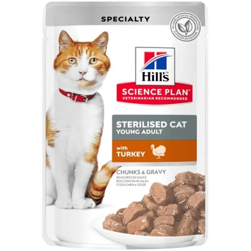 Hills Gravy Hindili Kısır Kedi Konservesi 85 Gr