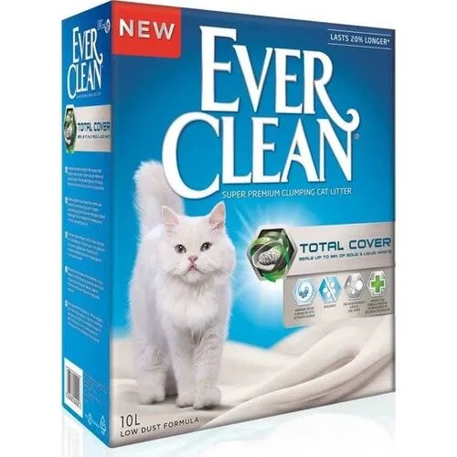 Ever Clean Total Cover Kokusuz Kedi Kumu 10 Lt