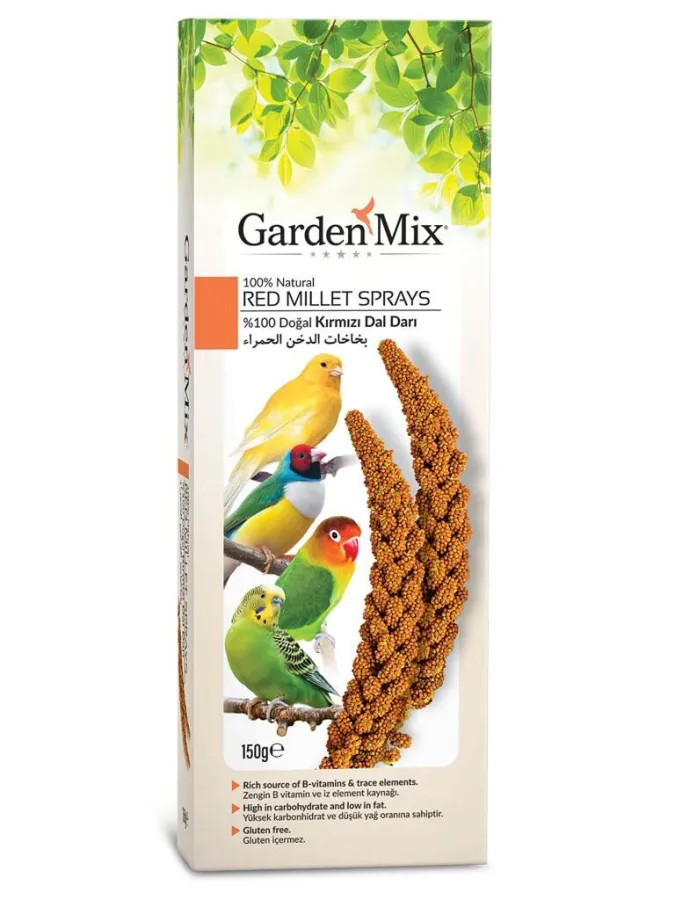 Gardenmix  Platin Kırmızı Dal Darı 150 gr