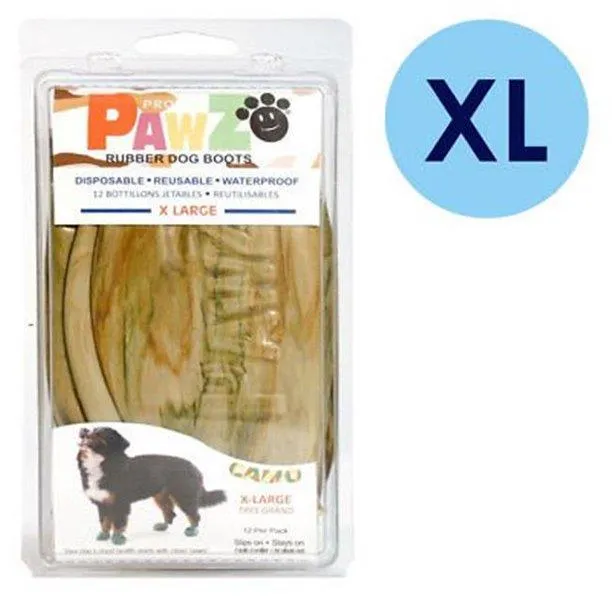 Pawz Köpek Galoşu - Camo XL
