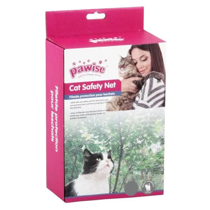 Pawise Balkon Kedi Koruma Şeffaf Ağ 2x1,5M