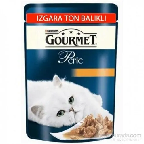 Gourmet Perle Izgara Ton Balıklı Yetişkin Kedi Konservesi 85 gr