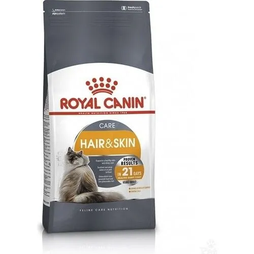 Royal Canin Hair&Skin Hassas Tüylü Kediler İçin Mama 4 kg