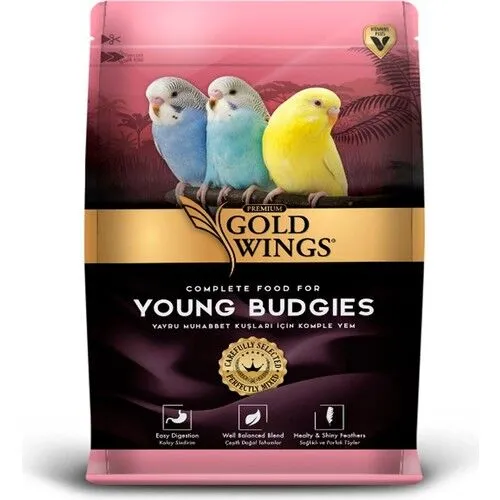 Gold Wings Premium Yavru Muhabbet Kuşu Yemi 1 Kg