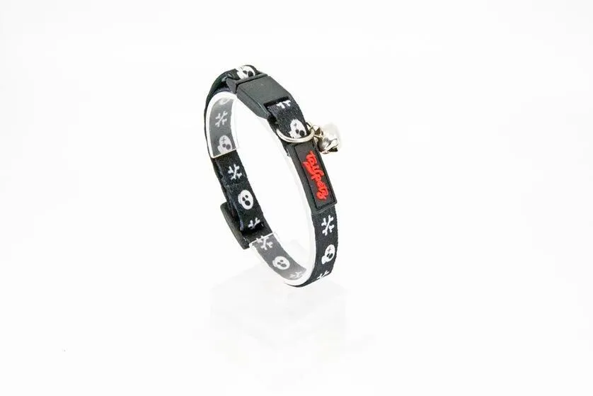 Tailpetz Easy & Safety Lock Çıngıraklı Ayarlanabilir Kedi Boyun Tasması BOO