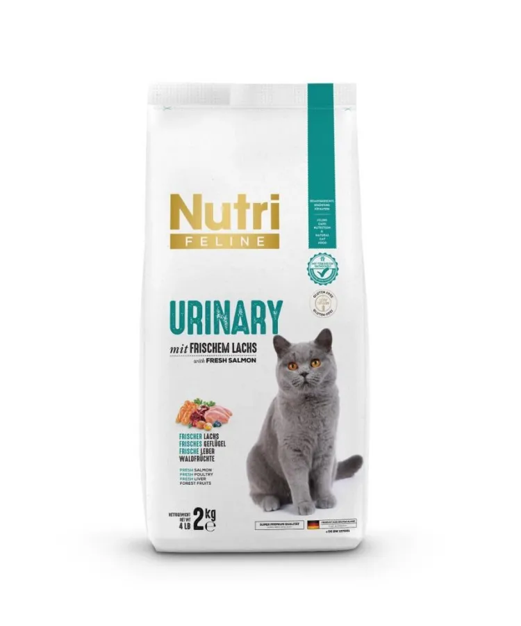 Nutri Feline Urinary Somonlu İdrar Problemli Yetişkin Kedi Maması 2 Kg