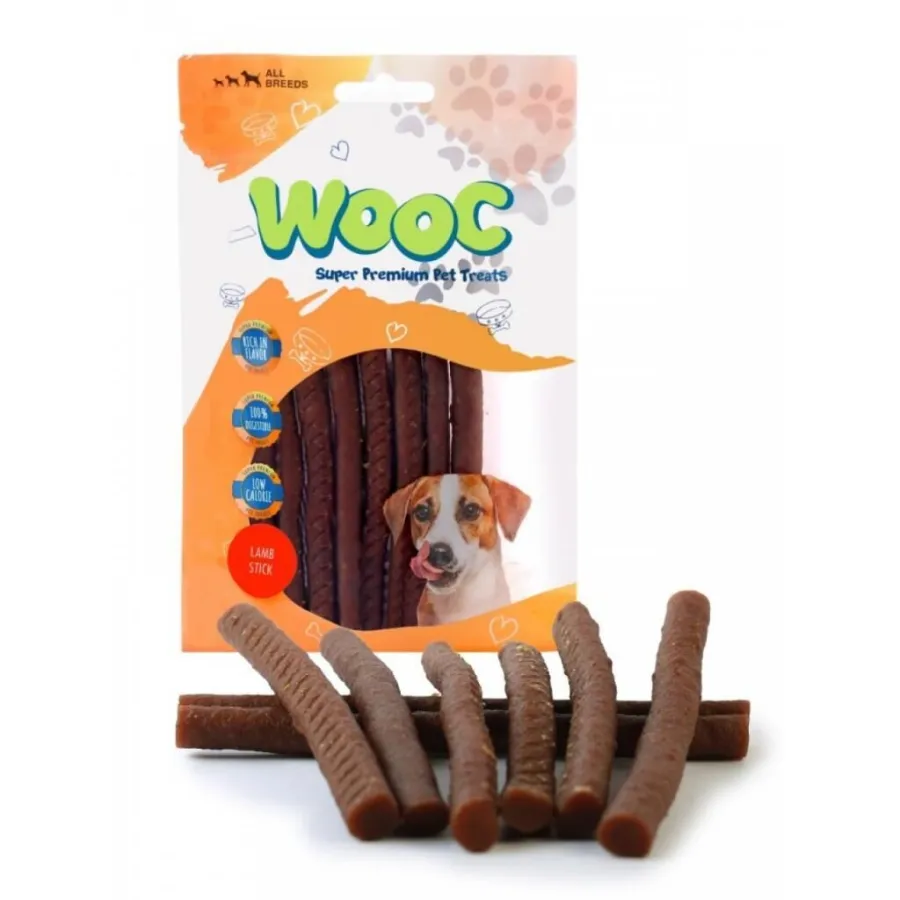 Wooc Kuzu Etli Çubuk Köpek Ödül Maması 80gr